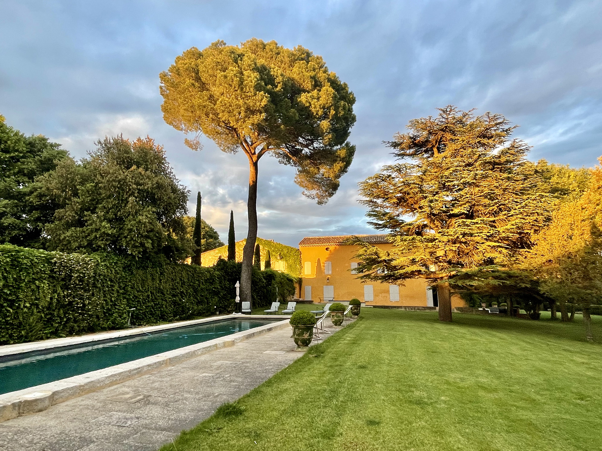 Jardin et piscine du Haras de Castellane - Organiser un évènement