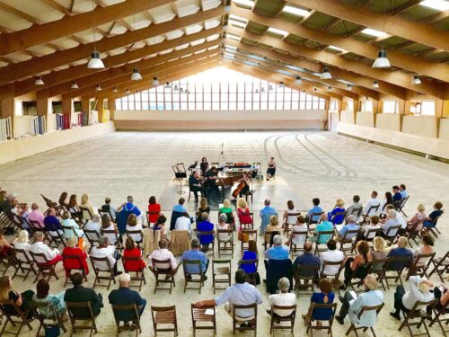 Concert au manège & au club house - Haras de Castellane