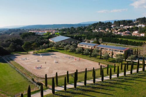 Vue aérienne Haras de Castellane - Format site